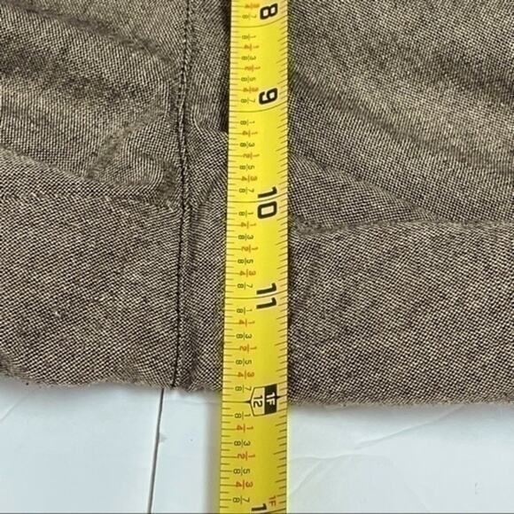 J Jill Brown Tan Wide Leg Wool Blend Career Office Pant NWOT - Picture 11 of 12